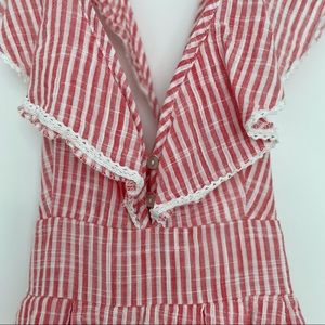 NWOT Free People Candy Striper Dress